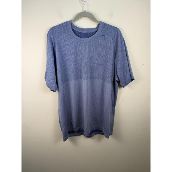 Lululemon Metal Vent Tech Short Sleeve 2.0 XXL Blue - Picture 1 of 5